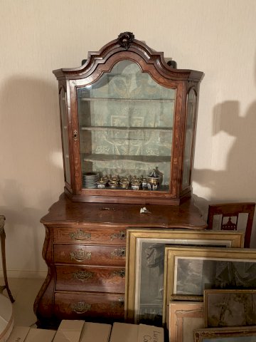 Commode vitrine hollandaise époque 18ème 