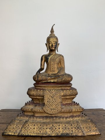 Bouddha « Rattanakosin »Thaïlande vers 1850