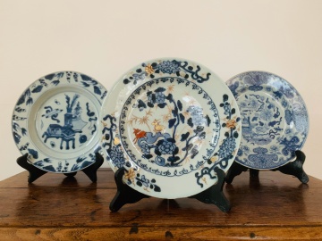 Assiettes porcelaine de Chine 18ème