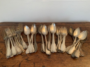 Couverts argent anciens