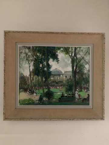 Huile sur toile Jules René Hervé