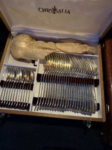 Ménagère de style Marly en Métal argenté